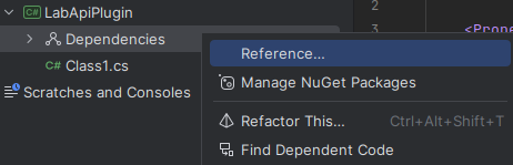 Add Reference